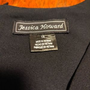 Jessica Howard black cocktail dress - Size 16